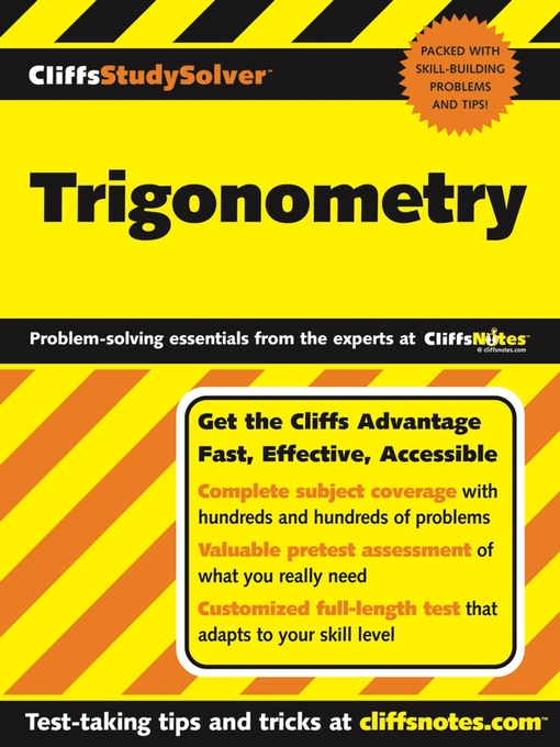 Title details for CliffsStudySolver Trigonometry by David Alan Herzog - Available